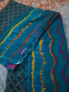 Chiffon Bandini Print Saree