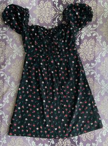 Nomad Black Floral Dress