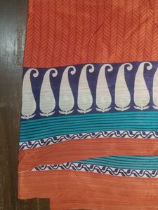 Crepe Saree Used Only One Time