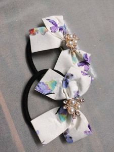 Butterfly Hair Bows (Set of 4)