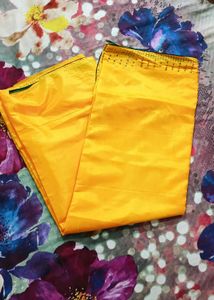 Yellow Embellished Saree