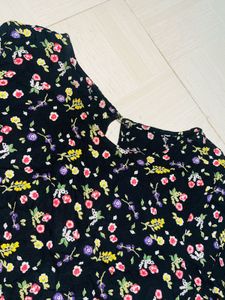 Floral Print Mini Dress