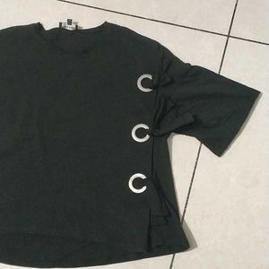 Black Outfits,Looking Stylish Wear With Jins Skirt