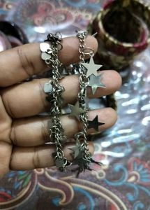 Chunky Bangles With Bracelets