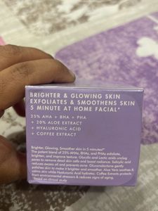 Super Glow Flash Facial Mask