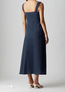 Navy Midi Dress