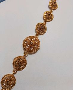 Golden Maatha patti Headpiece