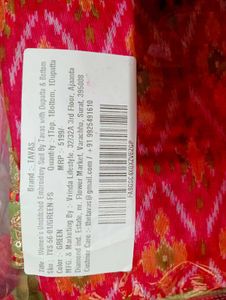 RAW POCHAMPALLY SILK KURTA MATERIAL FOR SALE !!