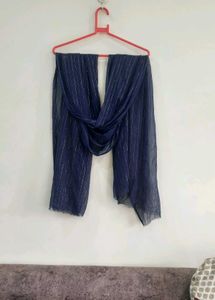 Blue Chiffon Dupatta💙