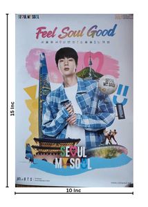 BTS JIN Feel Seoul Good Poster