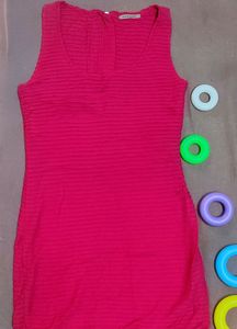 Pink Sleeveless Dress