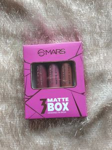 Mars Matte Lipstick Set