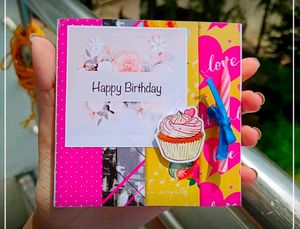 Handmade Happy Birthday Card