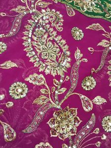 Elegant Ethnic Saree With Belous