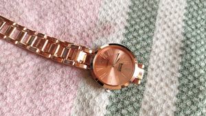 Elegant Rose Gold Women's Watch