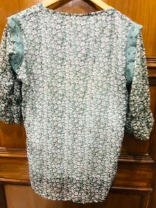 Floral Sheer Top