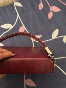 Burgundy Crossbody Bag