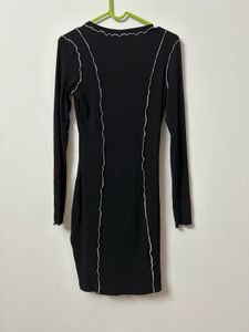 H&amp;M Black Bodycon Dress