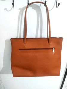 Beige Tote Bag