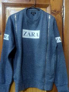 Zara Man Grey Sweatshirt
