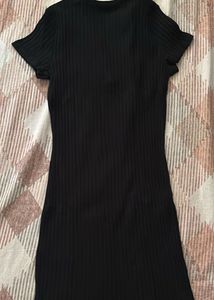 Black &amp; White Collar Dress - Small Size H&amp;M