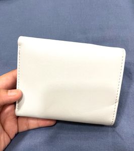 Pastel blue miniso wallet