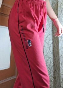 Athletic Division Red Trackpants