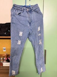 Ripped Denim Jeans