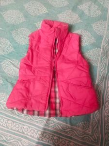 Pink double side jacket unisex