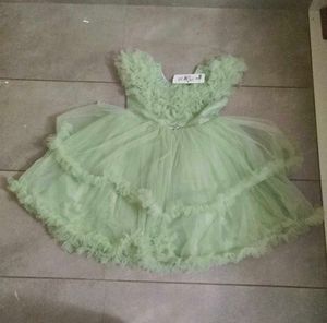 Cute Green Tulle Dress