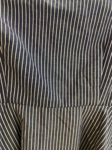 Striped Off-Shoulder Mini Dress