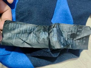 prada Stylish Blue &amp; Black Sweater