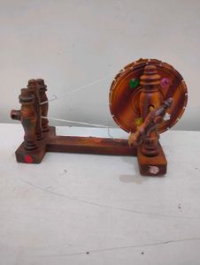 Beautiful Wooden Charkha