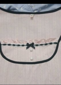 Pink Bow Top