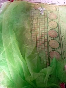 Designer Net Saree
