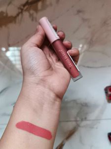 Coral Lipstick Swatch