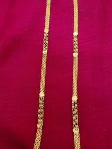 Long Gold Plated Mangalsutra Plain At Rs 299