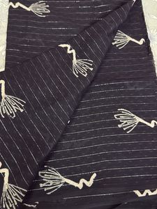 2.8 Mtr Block Print Pure Cotton Fabric