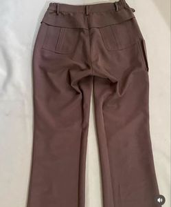 Brown Casual Pants