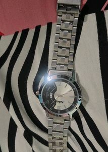 HMXT Silver Classic Watch