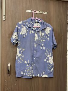 zudio Floral Print Shirt  for M size