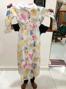 Floral Chiffon Maxi Dress