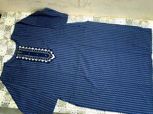 Blue Color Ka Kurta Set Dupatta Pajama Pant Cut