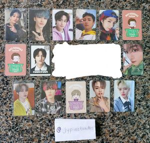 Kpop NCT Miscellaneous Official Photocards