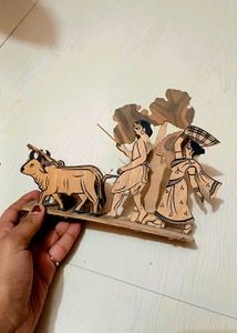Wooden Village Bullock Cart