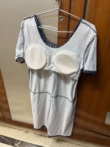 Print Ruffle swimwear