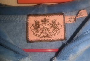90s Fav Juicy Couture Nyc Bling Velour Jacket