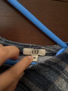 AND Women’s Grey Casual Dress