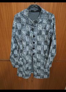 Patterned Coat - Unique Design