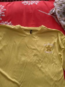 Yellow Graphic Tee